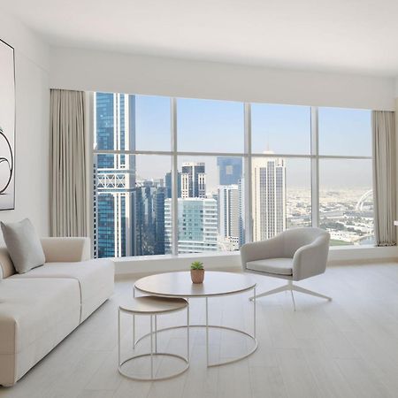 Element By Westin West Bay Doha Hotel ภายนอก รูปภาพ Living room