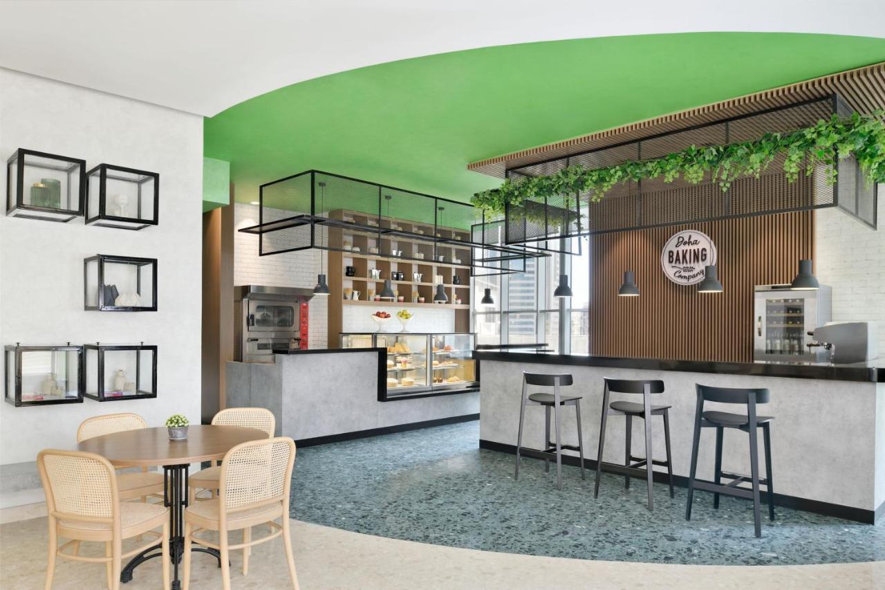 Element By Westin West Bay Doha Hotel ภายนอก รูปภาพ 3D Rendering of a Bakery