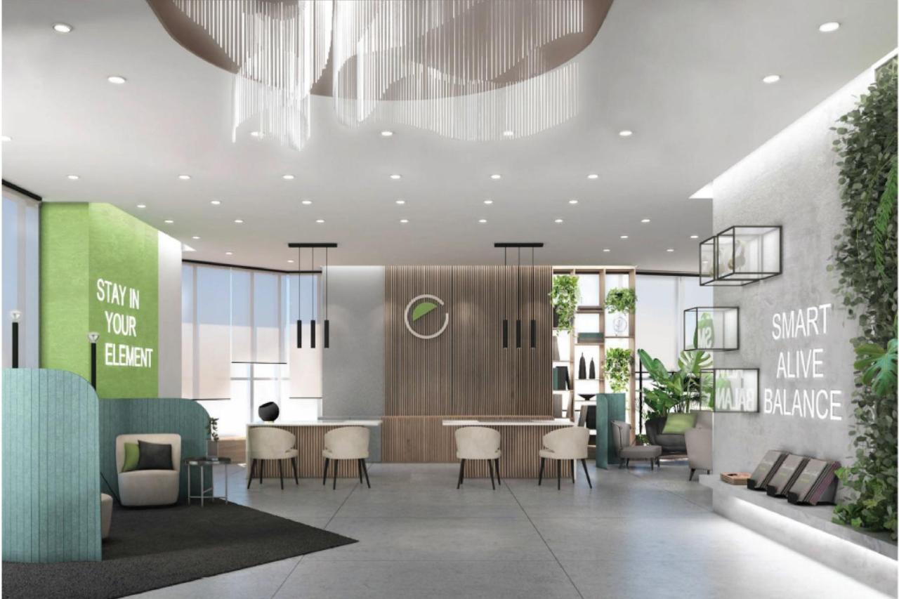Element By Westin West Bay Doha Hotel ภายนอก รูปภาพ The lobby of the building
