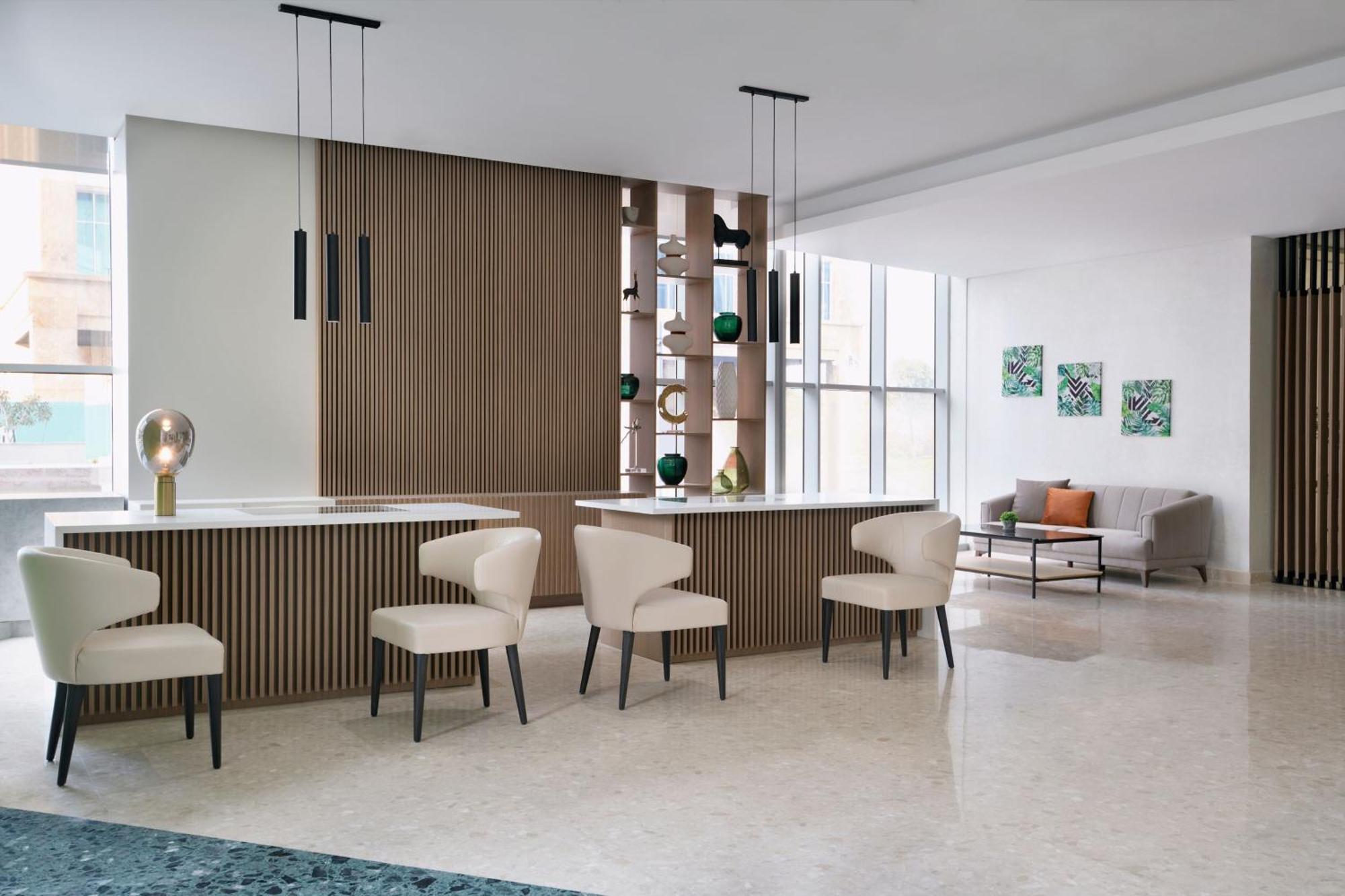 Element By Westin West Bay Doha Hotel ภายนอก รูปภาพ The interior of the hotel