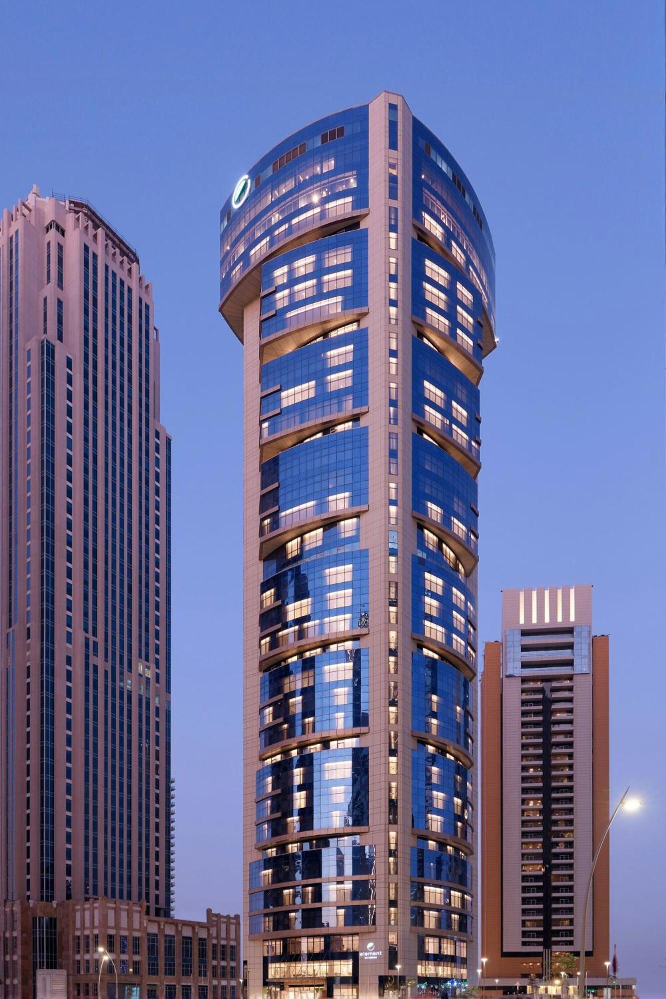 Element By Westin West Bay Doha Hotel ภายนอก รูปภาพ The hotel in 2014